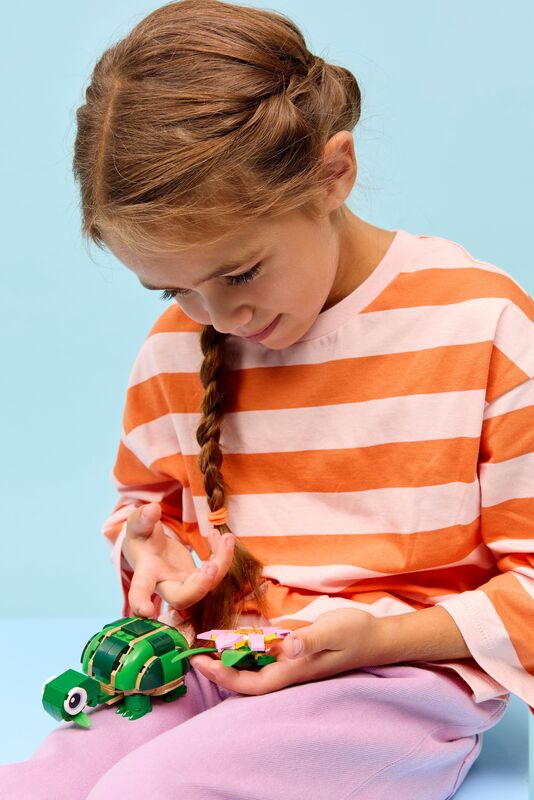 LEGO Creator 3in1 Turtle With A Water Lily Flower (31377) φωτογραφία