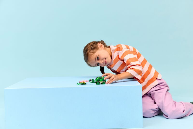 LEGO Creator 3in1 Turtle With A Water Lily Flower (31377) φωτογραφία