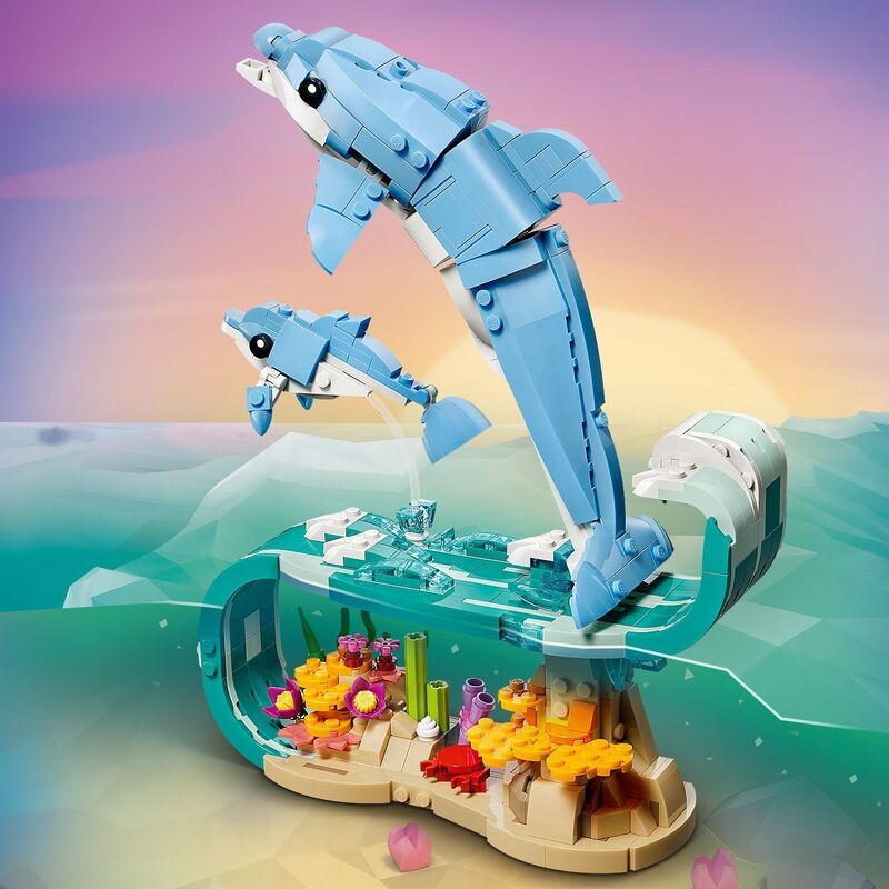 LEGO® Creator 3-In-1 - Sea Animals: Beautiful Dolphins - 31385 - φωτογραφία 3