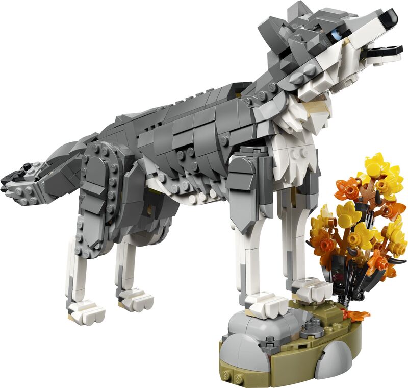 LEGO® Creator 3in1 Forest Animals: Gray Wolf (31393) - φωτογραφία 2