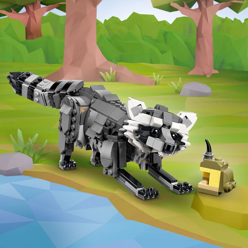LEGO® Creator 3in1 Forest Animals: Gray Wolf (31393) - φωτογραφία 5