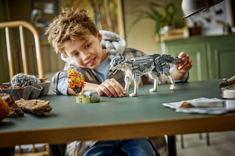 LEGO® Creator 3in1 Forest Animals: Gray Wolf (31393) - φωτογραφία 7