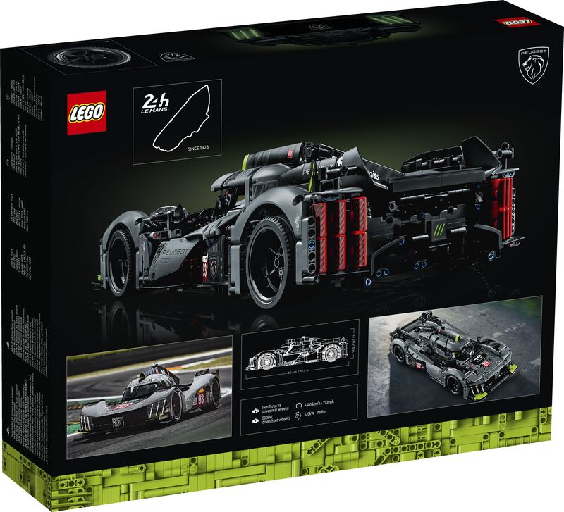 LEGO Technic Peugeot 9X8 24H Le Mans Hybrid Hypercar (42156) φωτογραφία