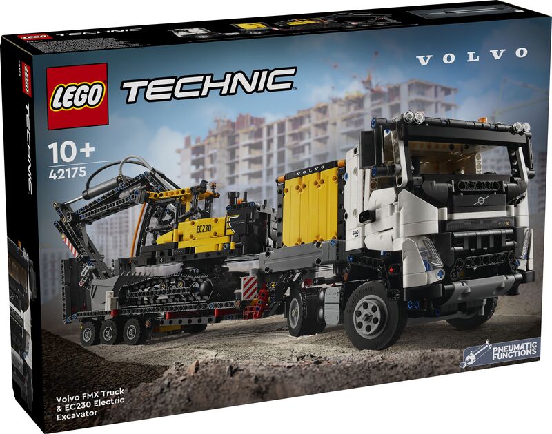 LEGO Technic Volvo FMX Truck & EC230 Electric Excavator (42175)