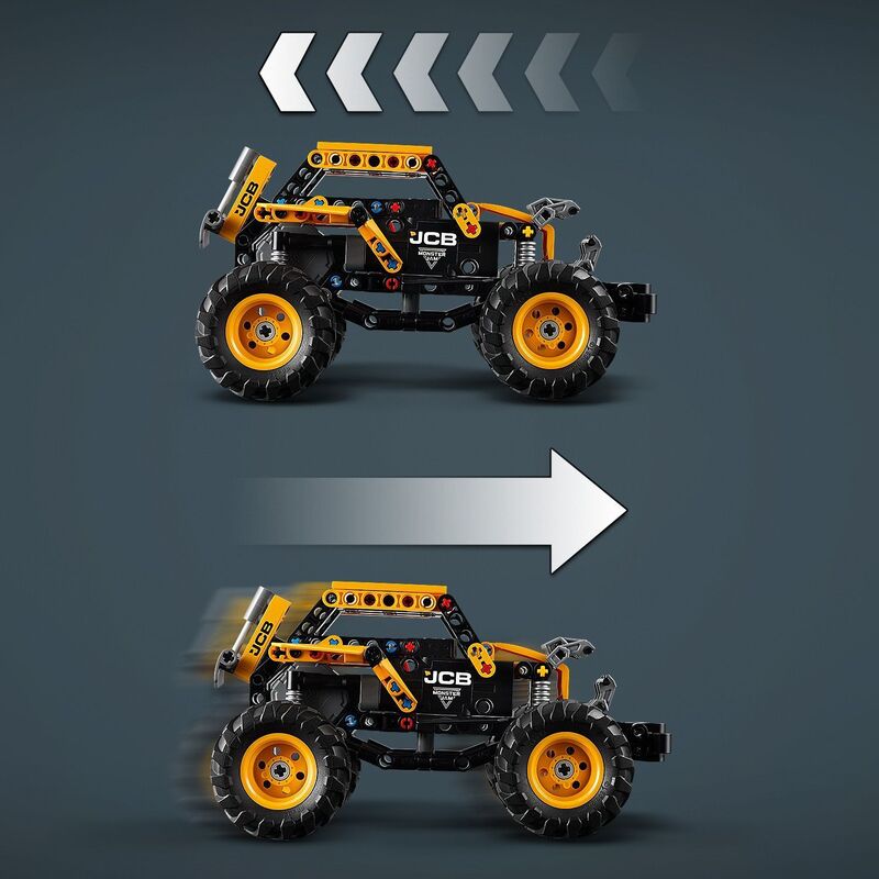 LEGO® Technic - Monster Jam™ DIGatron™ Pull-Back - 42199 - φωτογραφία 3