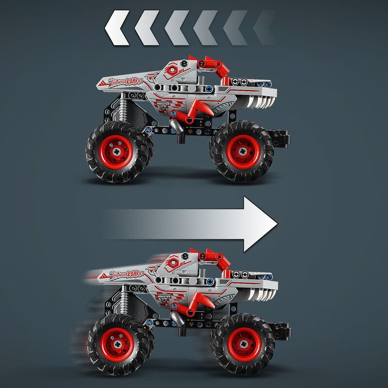 LEGO® Technic - Monster Jam™ ThunderROARus™ Pull-Back - 42200 - φωτογραφία 3