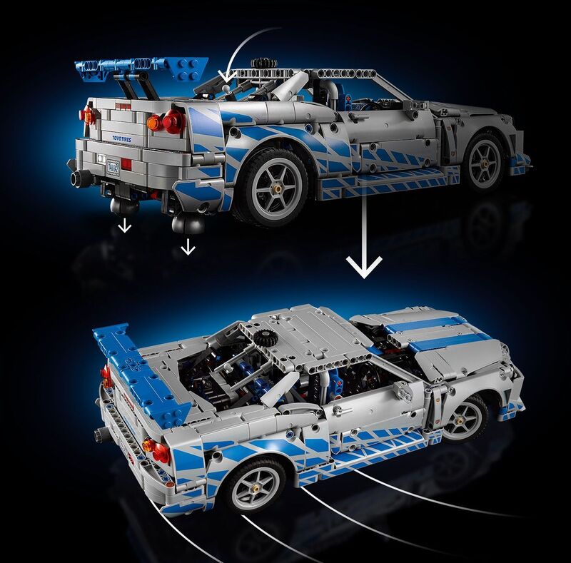 LEGO Technic 2 Fast 2 Furious Nissan Skyline GT-R (R34) (42210) φωτογραφία