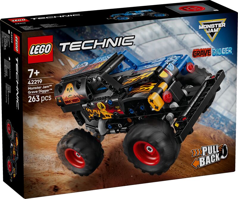 LEGO Technic Monster Jam Grave Digger Fire And Ice (42219)