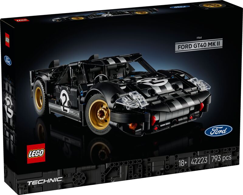 LEGO Technic 1966 Ford GT40 MK II Race Car (42223)