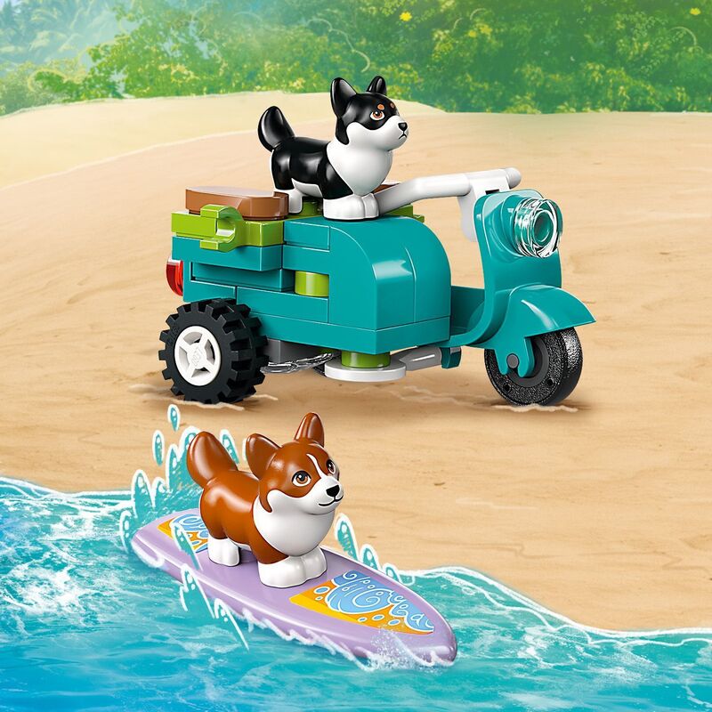 LEGO Friends Surfing Dogs & Scooter Adventure (42641) φωτογραφία