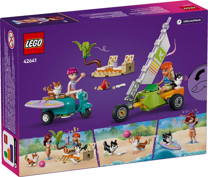 LEGO Friends Surfing Dogs & Scooter Adventure (42641) φωτογραφία