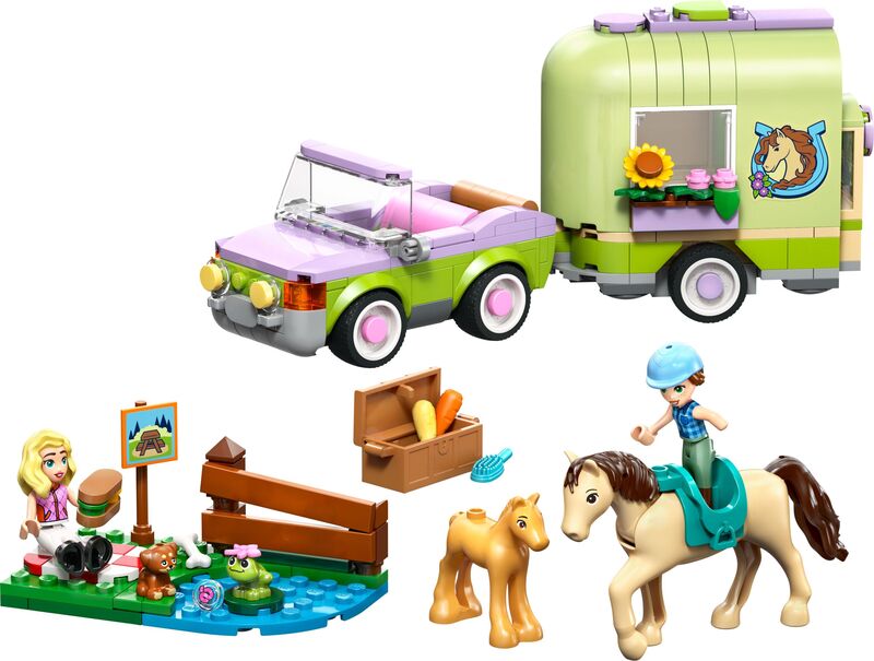 LEGO® Friends Horse & Baby Foal Trailer (42695) - φωτογραφία 2