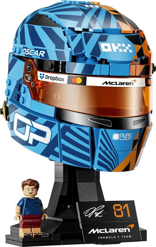 LEGO® Editions McLaren Mastercard F1 Team Oscar Piastri Helmet (43017) - φωτογραφία 2