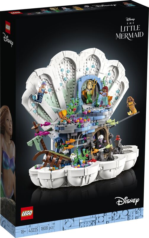 LEGO Disney Princess The Little Mermaid Royal Clamshell (43225) 401958043225