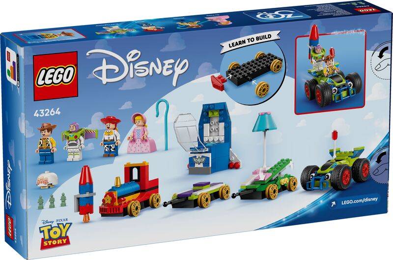 LEGO Disney Toy Story Celebration Train & RC Car (43264) φωτογραφία