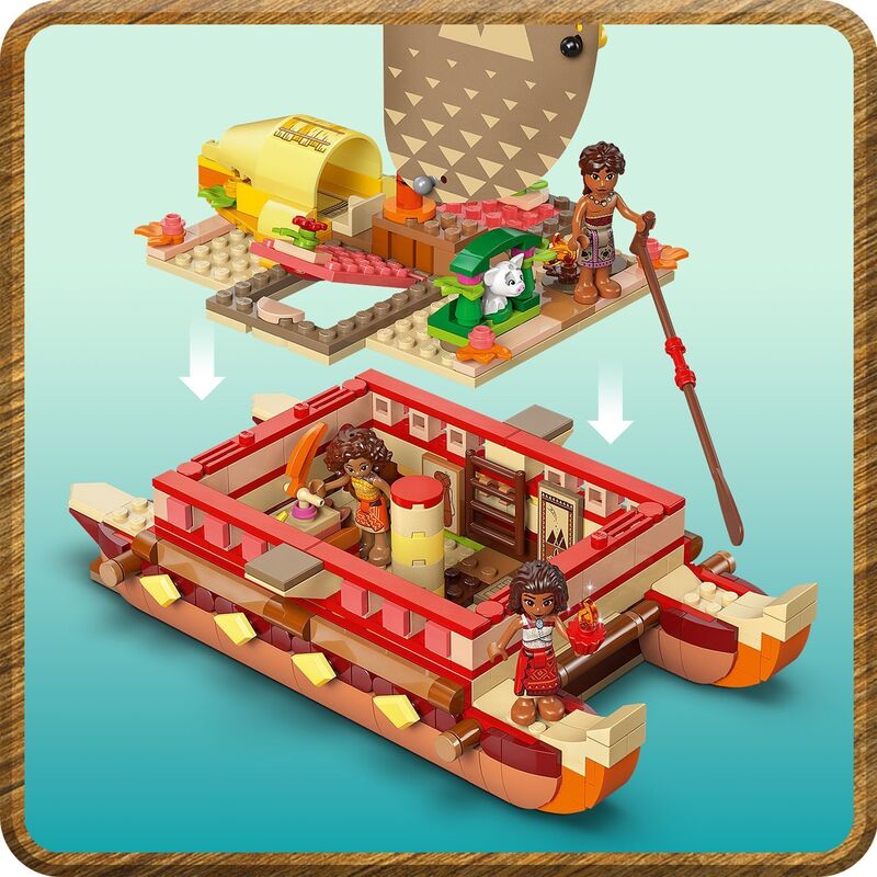 LEGO® Disney Princess Moana's Adventure Canoe (43270) - φωτογραφία 3