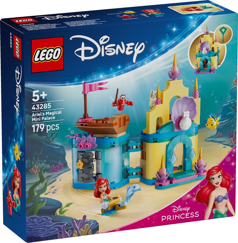 LEGO toys LEGO Disney Ariel's Magical Mini Palace (43285)
