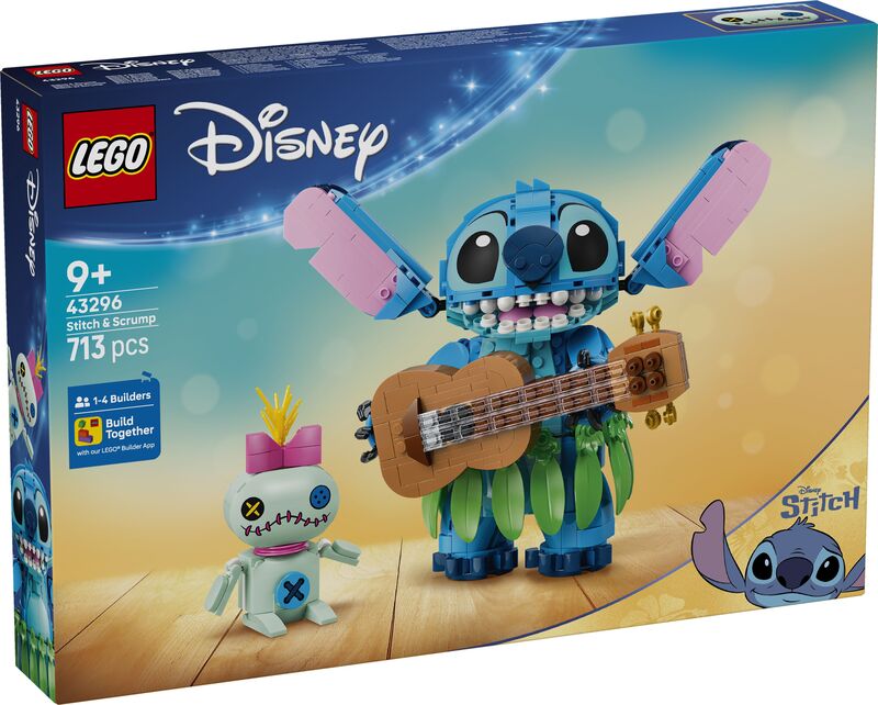 LEGO® Disney Stitch & Scrump (43296)
