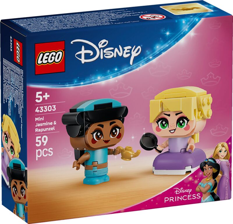 LEGO toys LEGO Disney Mini Jasmine & Rapunzel (43303)