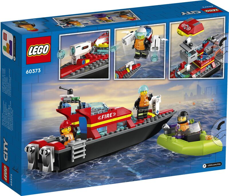 LEGO City Fire Rescue Boat (60373) φωτογραφία