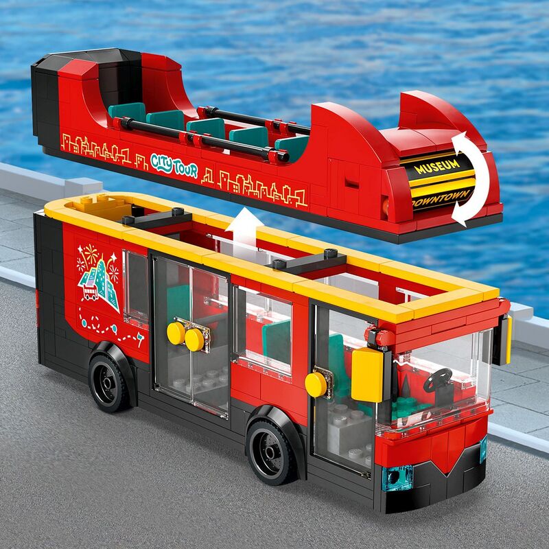 LEGO City Red Double-Decker Sightseeing Bus (60407) φωτογραφία