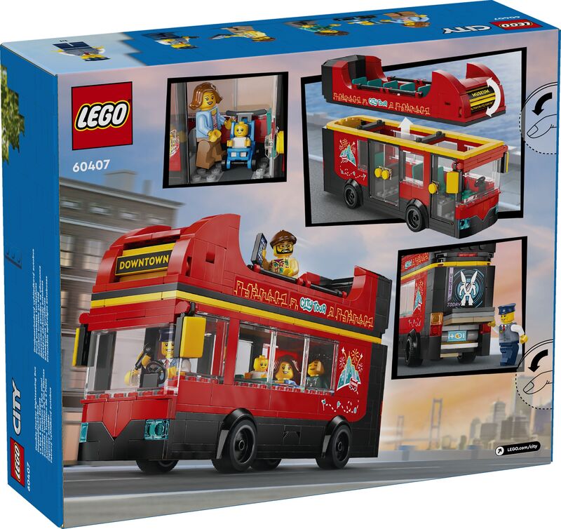 LEGO City Red Double-Decker Sightseeing Bus (60407) φωτογραφία