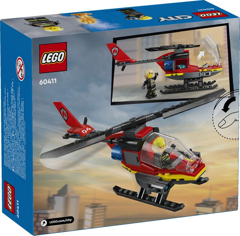 LEGO® City Fire Rescue Helicopter (60411) φωτογραφία