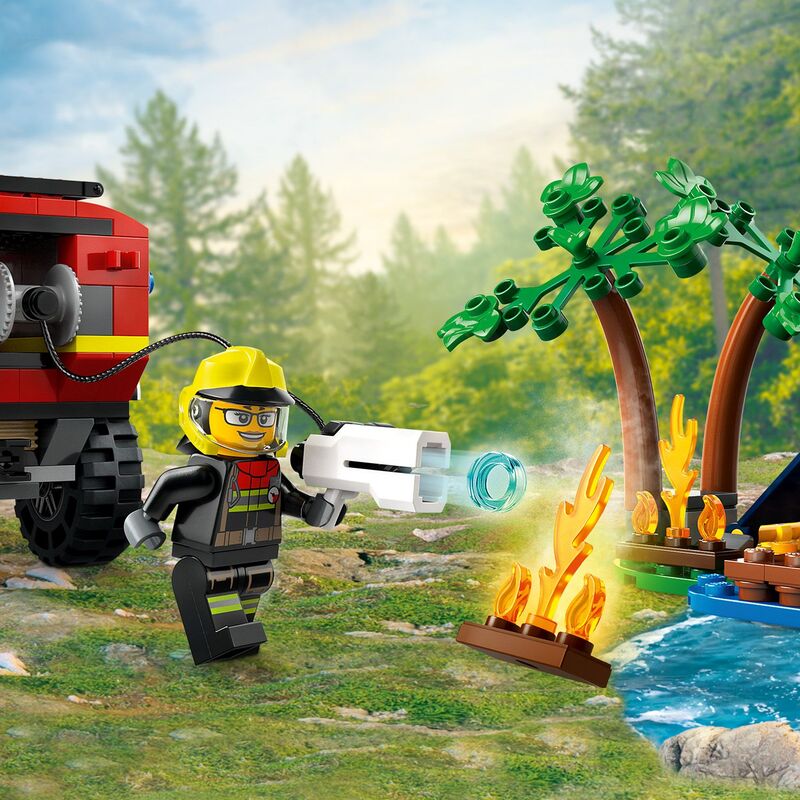 LEGO City 4X4 Fire Truck With Rescue Boat (60412) φωτογραφία