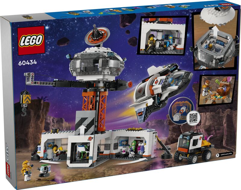 LEGO® City Space Base & Rocket Launchpad (60434) φωτογραφία