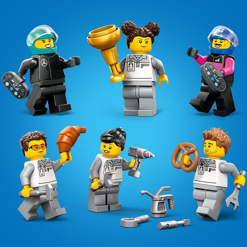 LEGO City F1 Garage & Mercedes-AMG & Alpine Cars (60444) φωτογραφία