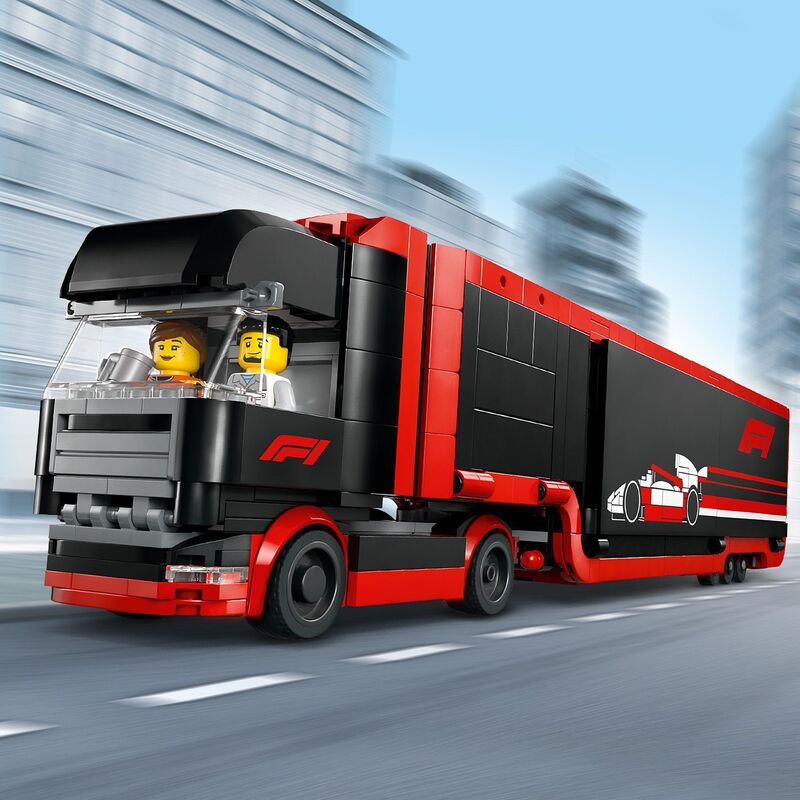 LEGO City F1 Truck With RB20 & AMR24 F1 Cars (60445) φωτογραφία