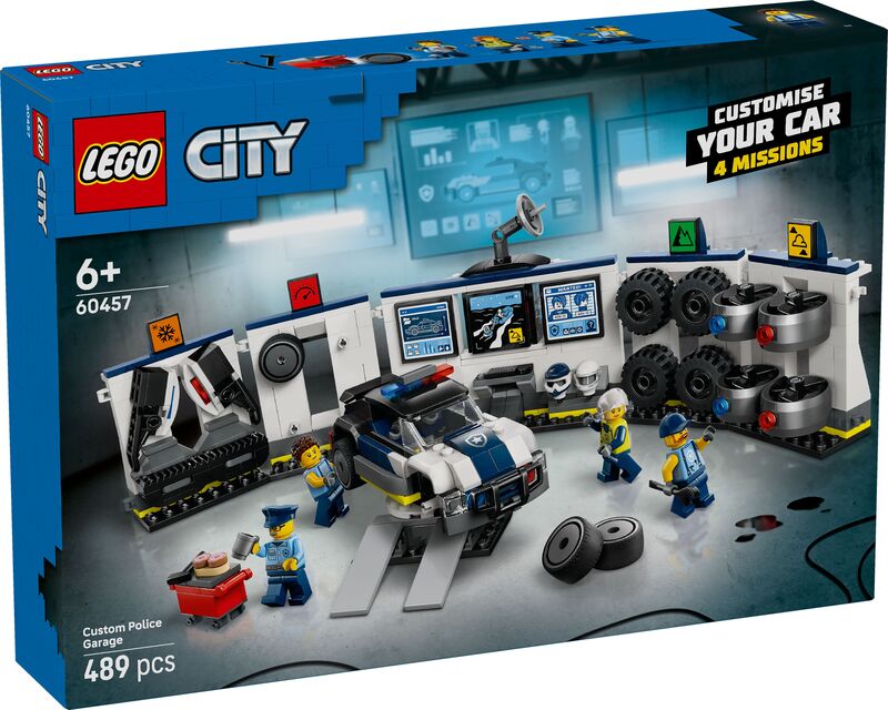 LEGO City Custom Police Car Garage (60457)