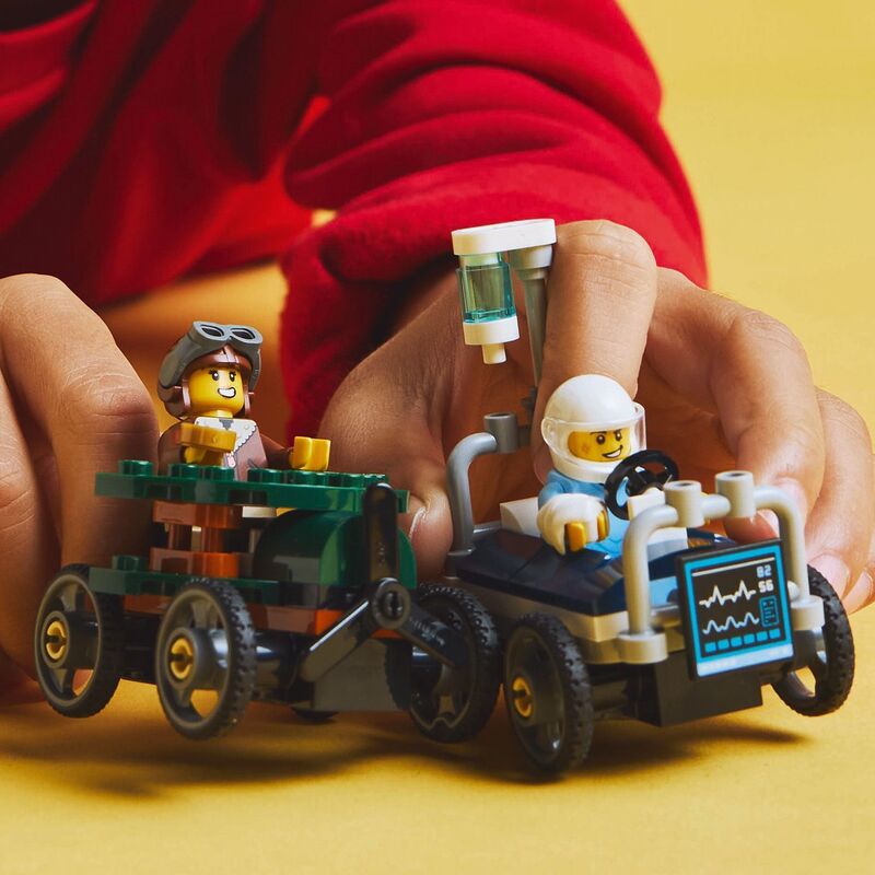 LEGO® City Airplane vs. Hospital Bed Race Car Pack (60459) - φωτογραφία 5