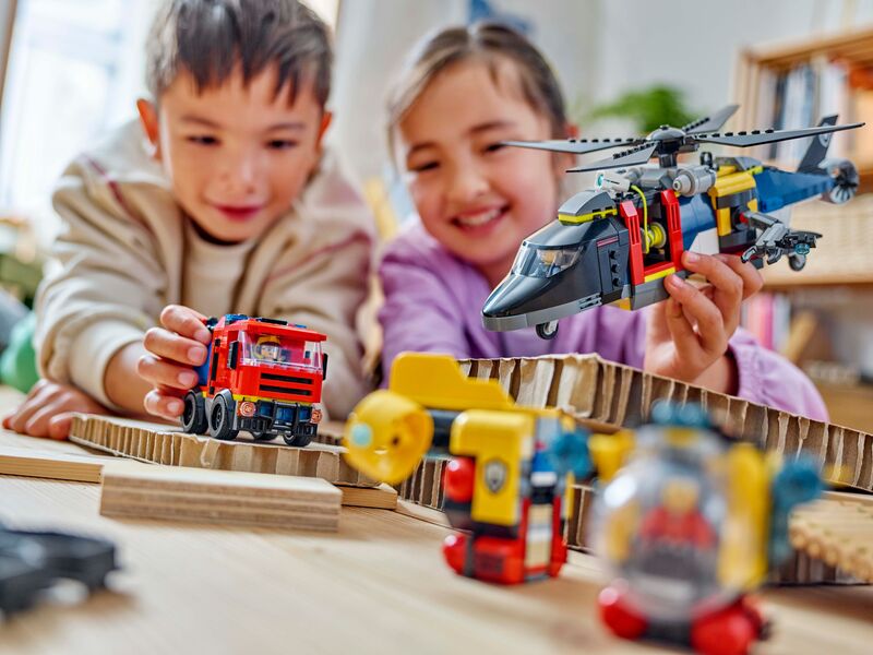 LEGO City Helicopter, Fire Truck & Submarine Remix (60462) φωτογραφία