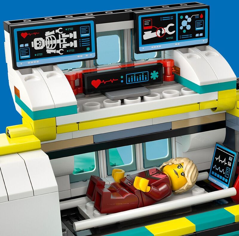 LEGO City Emergency Air Ambulane Airplane (60465) φωτογραφία