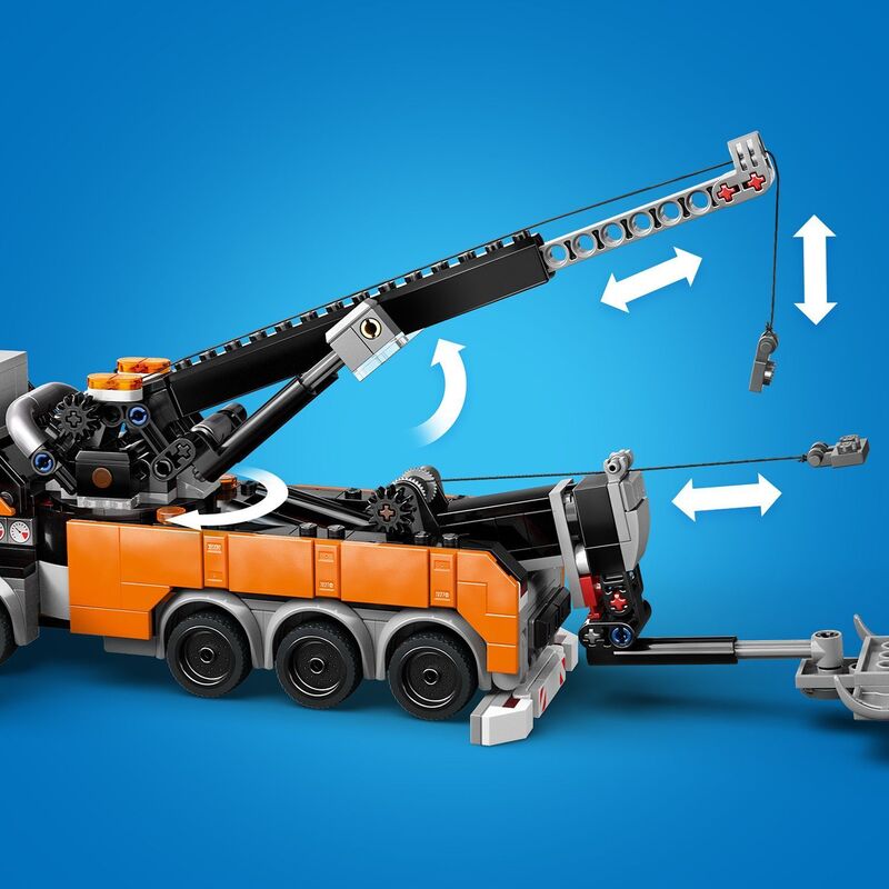 LEGO® City Heavy-Duty Recovery Tow Truck With Crane (60467) - φωτογραφία 3