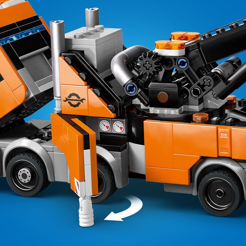 LEGO® City Heavy-Duty Recovery Tow Truck With Crane (60467) - φωτογραφία 4