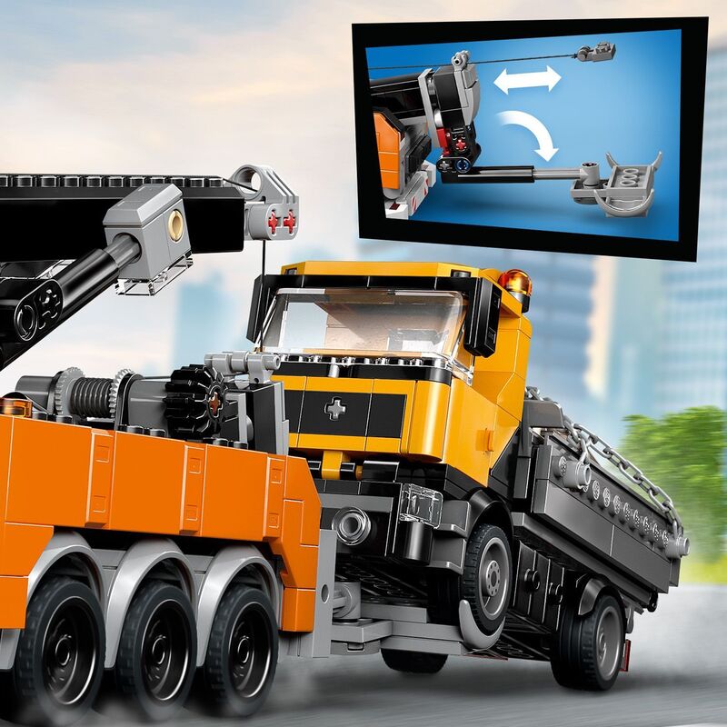 LEGO® City Heavy-Duty Recovery Tow Truck With Crane (60467) - φωτογραφία 5