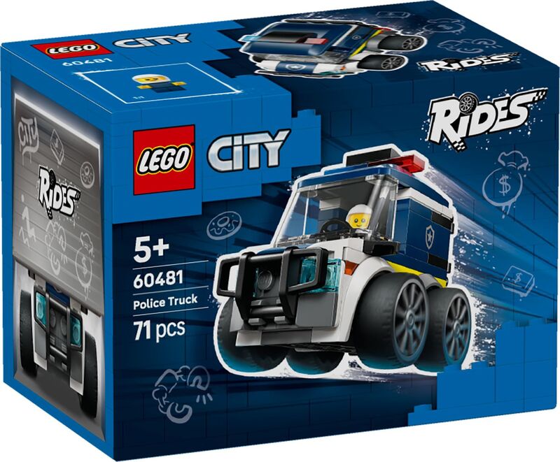 LEGO City Rides Police Truck (60481)