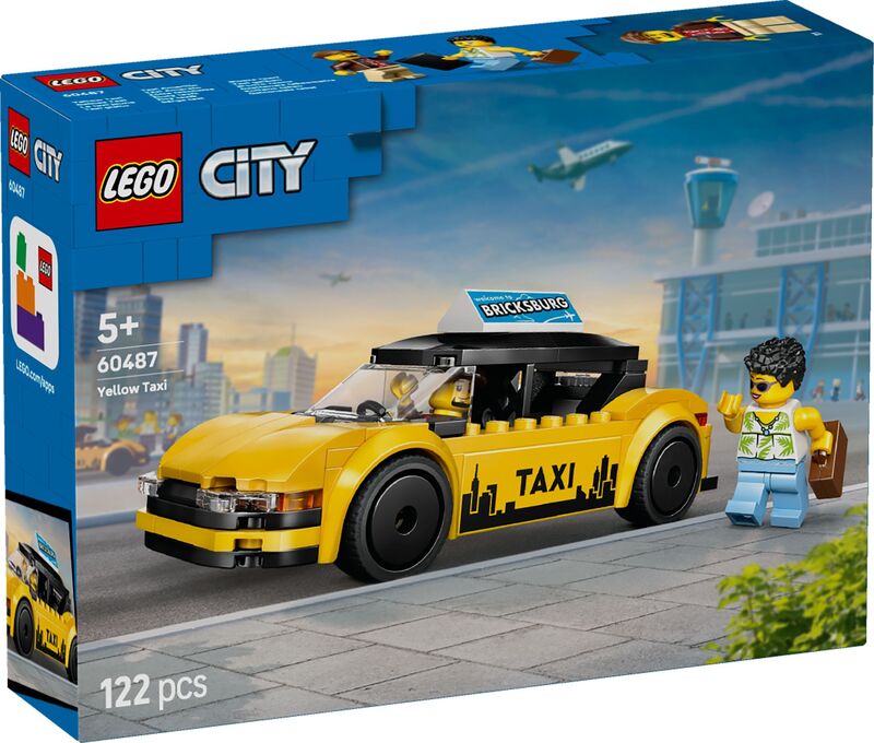 LEGO City Yellow Taxi (60487)