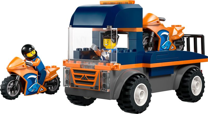 LEGO® City Motorcycle Transpoter (60491) - φωτογραφία 2