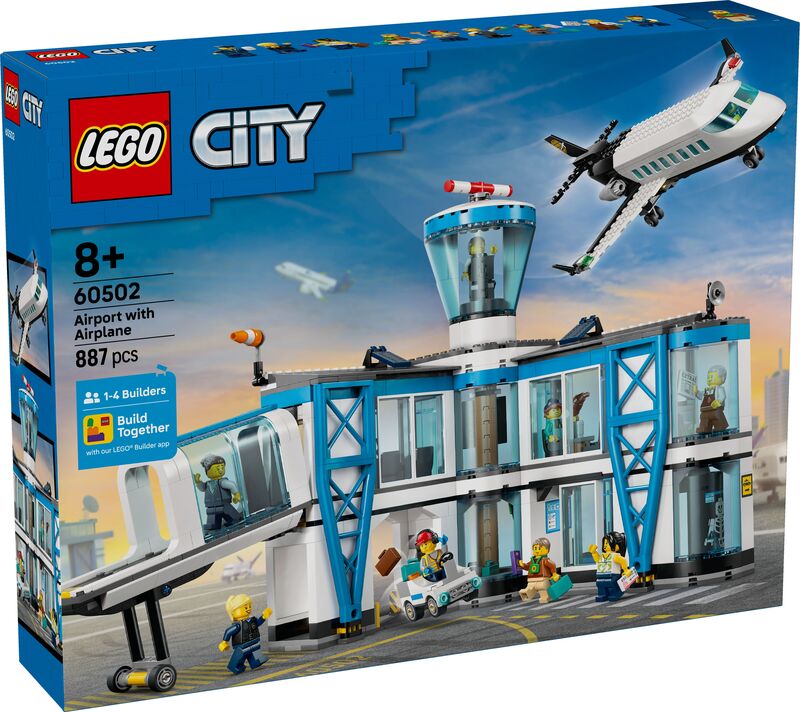 LEGO City Airport With Airplane (60502)
