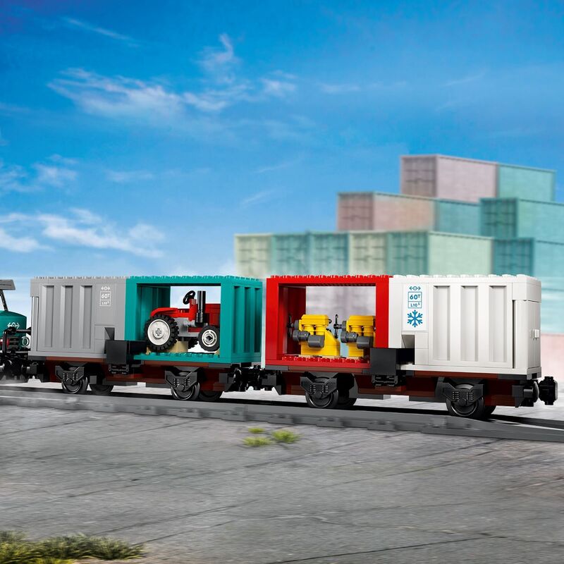 LEGO® City Harbor Freight Train With Crane & Truck (60509) - φωτογραφία 5