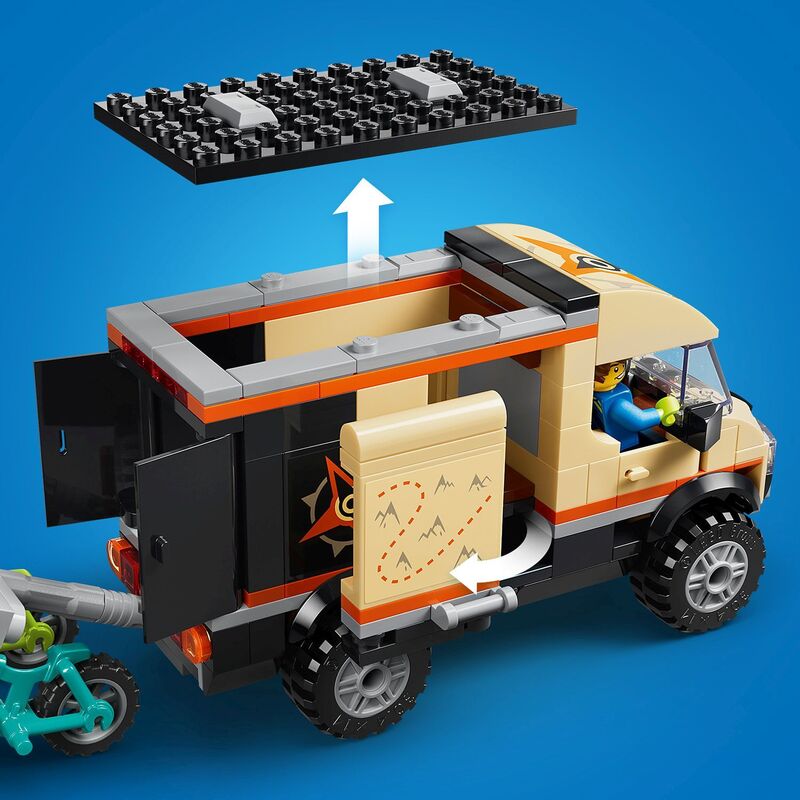 LEGO® City Mountain Bike Adventure Van (60512) - φωτογραφία 3