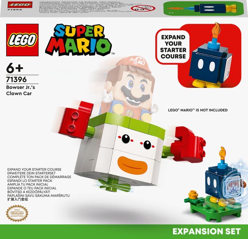 LEGO Super Mario Bowser Jr.’s Clown Car Expansion Set (71396)