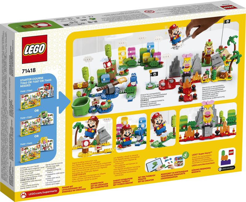 LEGO Super Mario Creativity Toolbox Maker Set (71418) φωτογραφία