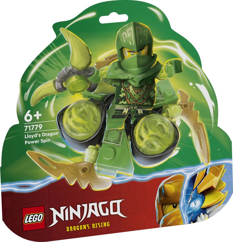 LEGO Ninjago Lloud’s Dragon Power Spinjitsu Flip (71779)