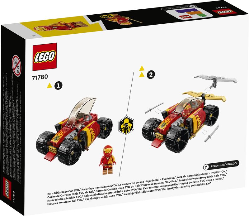 LEGO® Ninjago Kai's Ninja Race Car Evo (71780) - φωτογραφία 6