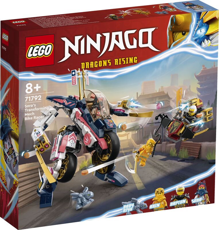 LEGO Ninjago Sora’s Transforming Mech Bike Racer (71792)