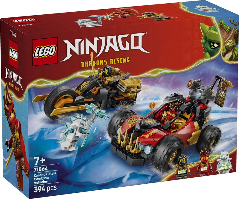 LEGO® Ninjago Kai And Cole's Combiner Vehicles (71864)